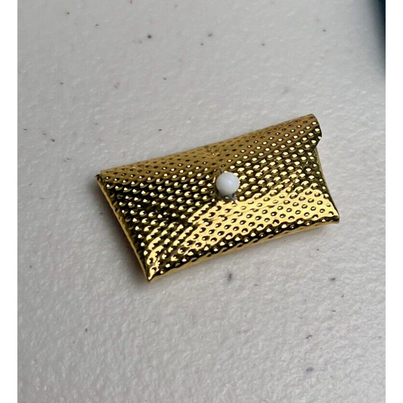 Vintage Barbie Doll Accessories Silver Gloves, Gold Clutch & Blue Bag 60s 70s 80 - Picture 7 of 11